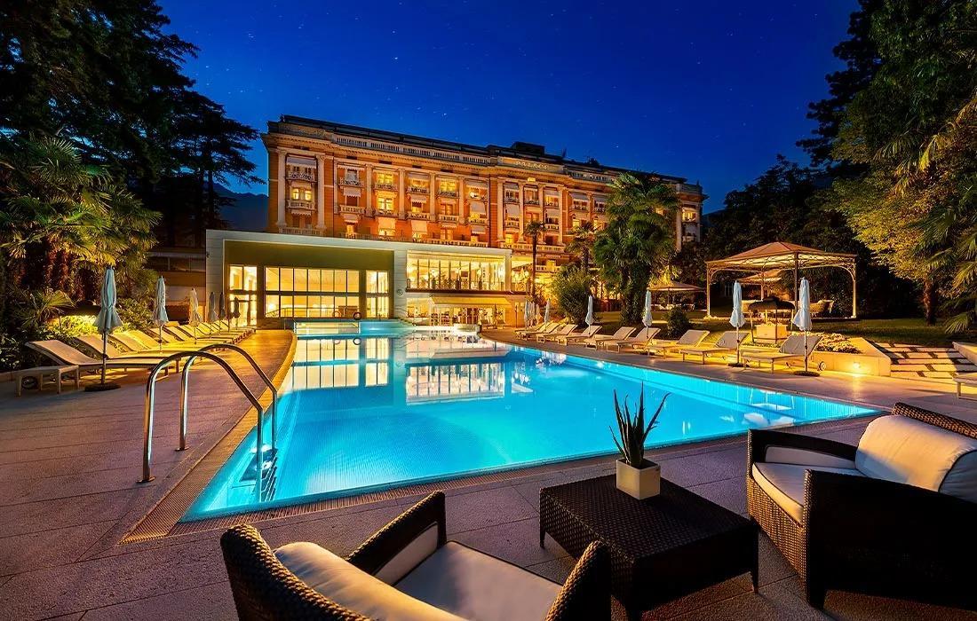 Palace Hotel Мерано Экстерьер фото
